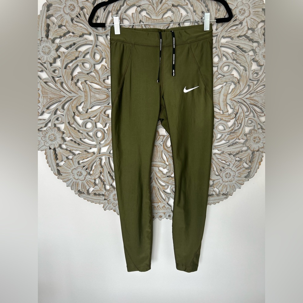 Nike | Dri-fit Olive  Leggings Size Small